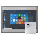 Interactief whiteboard met 83“ touchscreen met Nec videoprojector met korte brandpuntafstand