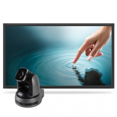 Caméra HD pour téléprésence (visio) Lumens VC 200 (un écran SpeechiTouch acheté : 50% sur ce visualiseur Lumens)