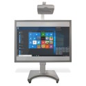 Interactief whiteboard met 94“ touchscreen met Nec videoprojector met korte brandpuntafstand
