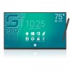 Ecran interactif tactile Haute Précision SuperGlass 2 Android SpeechiTouch UHD Pro - 75"