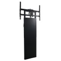Support mobile à roulettes écran SpeechiTouch ajustable manuellement
