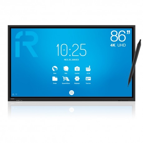 Interaktives Touchschreens Android SpeechiTouch UHD - 84 Zoll