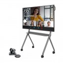 Kit de visioconférence (écran interactif 65" + support mobile + système son et vidéo)